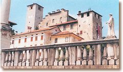 Veduta del Castello di Alboino da P.zza Maggiore